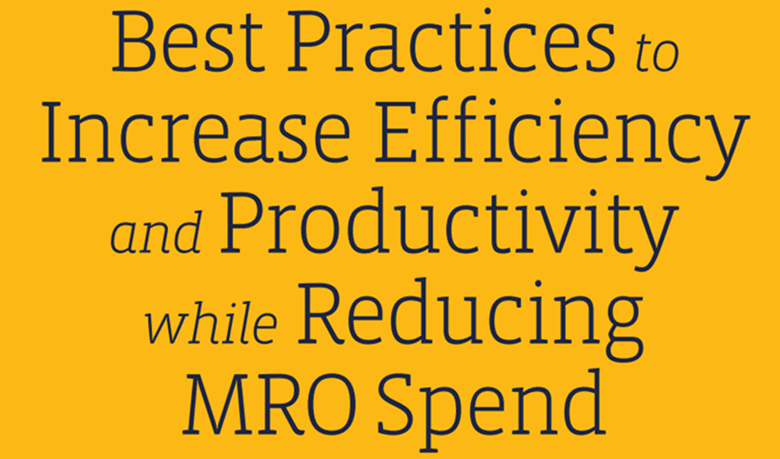 Reducing MRO Spend