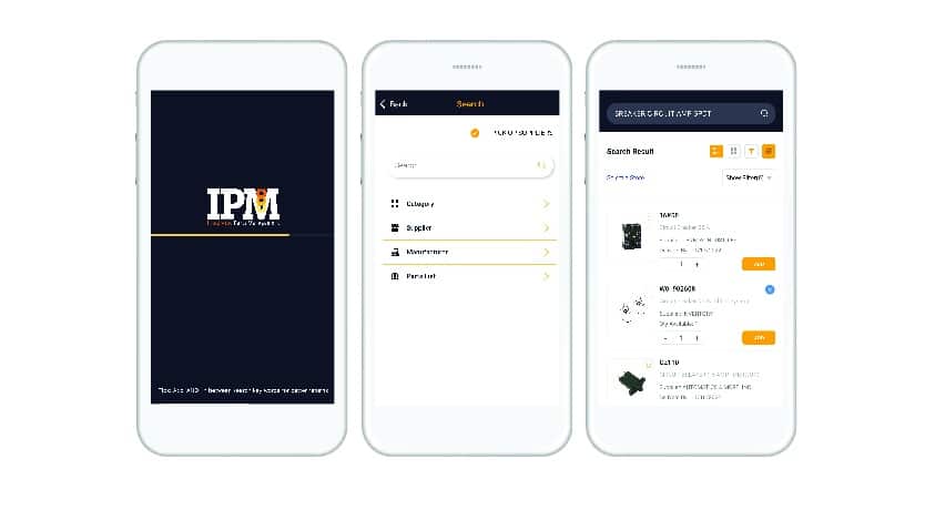 IPM screen mock ups